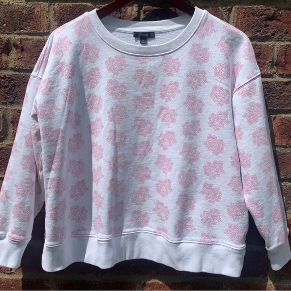 J. Crew Tops - • [J. Crew] Terry Crewneck Pullover •